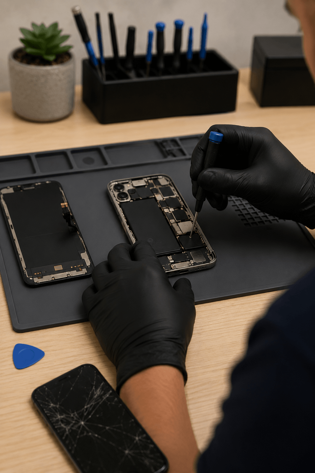 Reparación de teléfono móvil